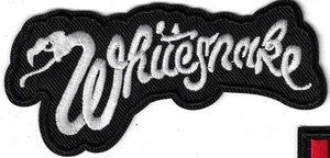 Whitesnake Rock Band Patch Embroidered Logo sew/Iron On 2-1/4x4-3/4 Inch - Picture 1 of 2