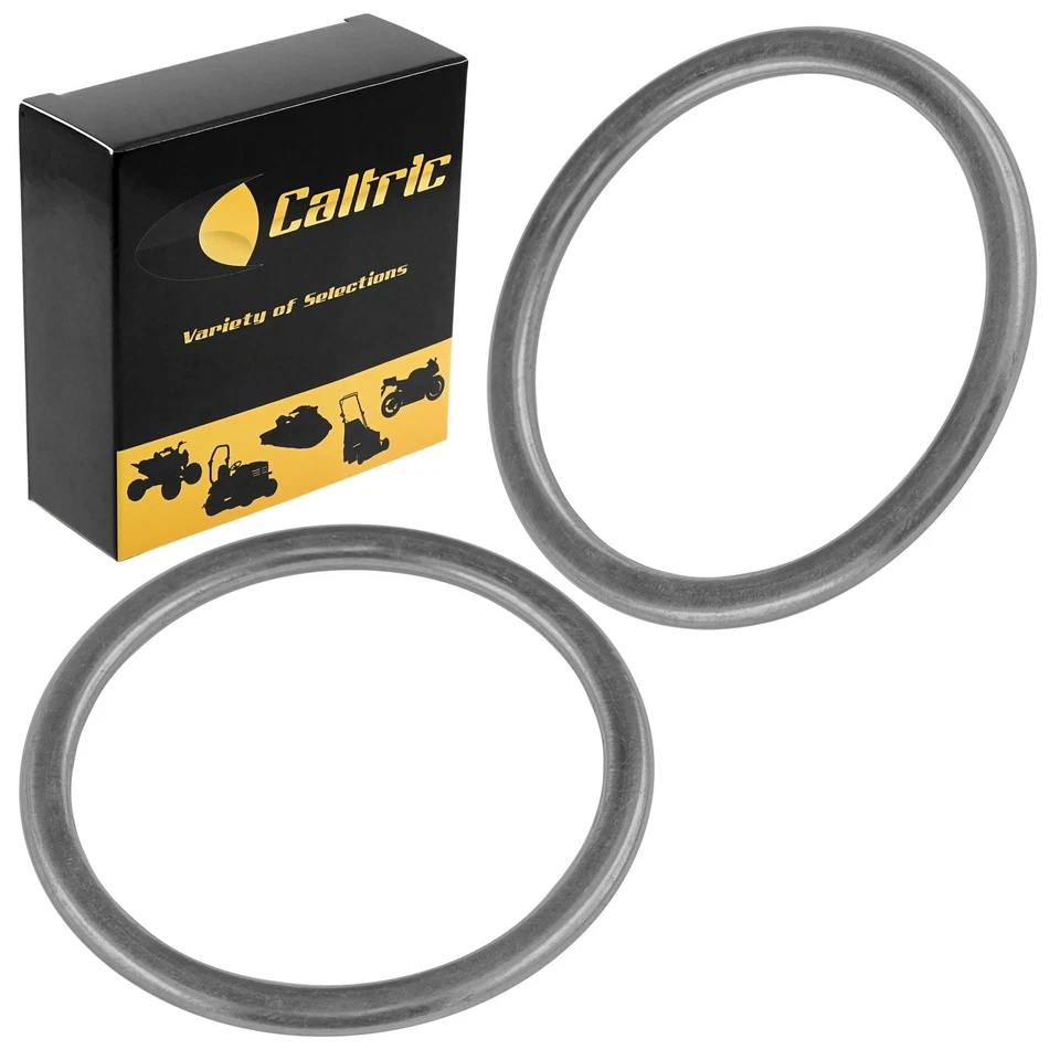 2 juntas de tubo de escape para Kawasaki VN1600 Vulcan 1600 Nomad 2005 2006 07 2008 Foto 1 de 4