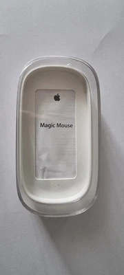 Apple A1296 Magic Mouse Weiß MB829Z/A NUR Plexiglas-Verpackung mit Anleitung etc - Bild 1 von 4