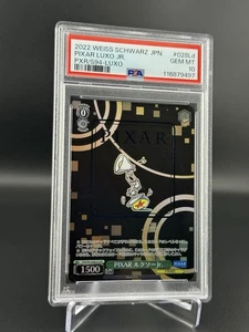 2022 Weiss Schwarz Pixar LUXO JR. Foil & Stamped PXR/S94-028Ld Gem PSA 10 - Foto 1 di 3