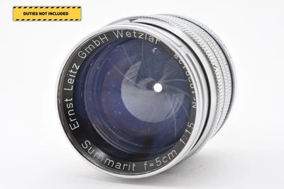 [APP MINT]  LEICA Summarit 50mm 5cm F/1.5 Lens for L39 Mount From JAPAN - Image 1 of 4