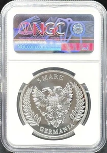 NGC PF69 Ultra Cameo 2020 Deutschland 1oz Silbermünze mit Zertifikat - Bild 1 von 7
