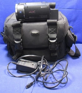 Sony FDR-AX43 UHD 4K Handycam Camcorder - Picture 1 of 18