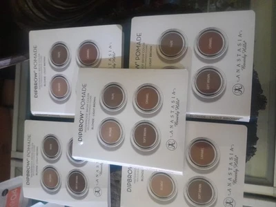 Set Of 2 Anastasia Dipbrow Pomade Blonde Light Brown Sample Waterproof  0.014oz - Image 1 of 4