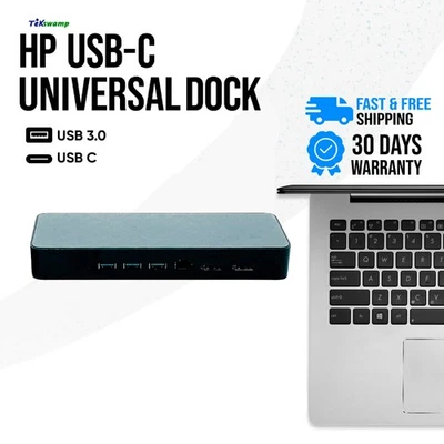 HP USB-C 4K Docking Station for ProBook 430/G3 G4 G5 440/G3 G4 G5 Laptops - Image 1 of 4