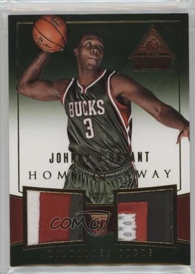 2014-15 Panini Paramount Rookie Home & Away Jerseys Prime /25 Johnny O'Bryant RC - Image 1 of 2