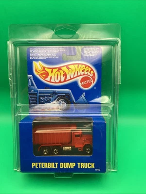 Camión de volteo Hot Wheels Peterbilt raro embalaje internacional (CK) Foto 1 de 3