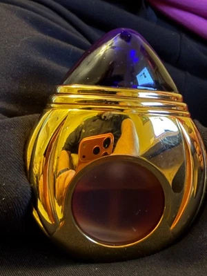 RARO Anillo Vintage BOUCHERON París Años 80 Zafiro PURO PERFUME - 90% COMPLETO Foto 1 de 4