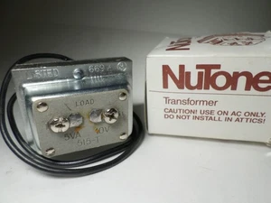 NuTone 515-T Door Bell Transformer Primary 120-Volts, Seconary 10-Volts, 5-Watts - Picture 1 of 10