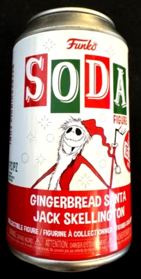 Funko Soda Disney Nightmare Before Christmas Gingerbread Santa Jack Skellington - Image 1 of 4