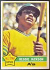 1976 Topps AL All-Star REGGIE JACKSON #500 MLB HOF Oakland Athletics