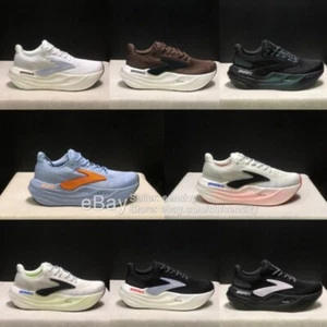 Scarpa da corsa Brooks Glycerin Max nera/bianca comoda runner di supporto - Foto 1 di 16
