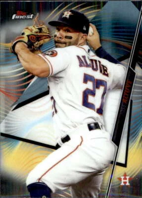 2020 Topps Finest #82 Jose Altuve Houston Astros - Image 1 of 2
