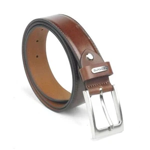Cinturones de cuero para hombre Red Tape marrón bronceado bordo negro - Imagen 1 de 9