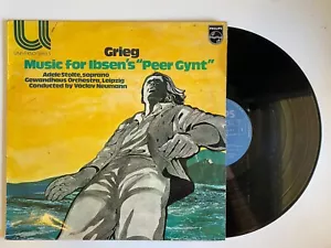 Edvard Grieg - Music For Ibsen's"Peer Gynt" 12” Vintage Vinyl Record VG+ - Picture 1 of 6