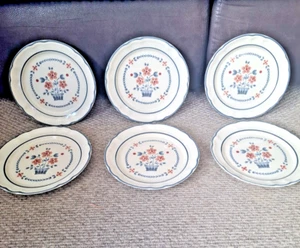 VINTAGE Set of 6 Cumberland Brambleberry 7 5/8" Salad Plates by Hearthside, - Picture 1 of 7
