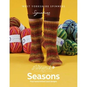 West Yorkshire Spinners WYS Winwick Mum Seasons Sock Pattern Book  - Picture 1 of 1