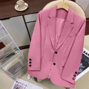 Blazer Women's Jacket Long Sleeve Coat Suit Casual Women Cardigan Top *20% OFF* - Picture 1 of 34