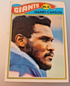 1977 Topps Football #146 Harry Carson RC VG HOF Giants - Bild 1 von 2
