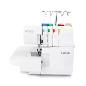 FEIYUE FY505 Serger Overlock Machine with 2/3/4 Thread Capability, Built-in R... - Picture 1 of 7