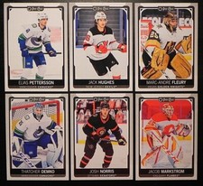 2021-22 21/22 O-Pee-Chee OPC Base Cards #251 - #500 Finish Your Set You Pick