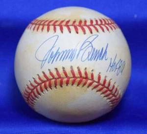 Johnny Bench Beckett BAS Autograph National League Signed ONL Baseball HOF 89 - Picture 1 of 1