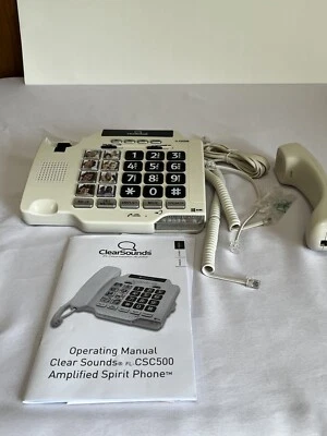 CLEAR SOUNDS CSC500 Single Line Phone Open Box - Image 1 of 4