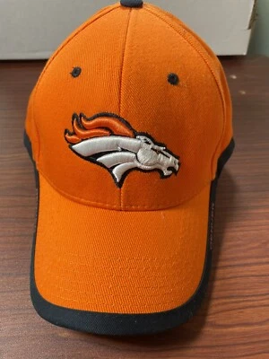 Denver Bronchos Gorra de Béisbol Naranja Gancho y Lazo Trasero Foto 1 de 3