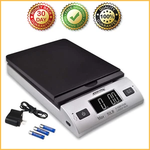 DIGITAL POSTAL SHIPPING SCALE Accuteck AC Adapter Mail USPS Package Box 50Lbs - Picture 1 of 6
