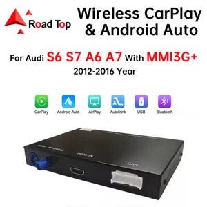 NEW For Audi A6 A7 2012-2016 MMI 3G Wireless Carplay Android Auto Retrofit Kits - Picture 1 of 9