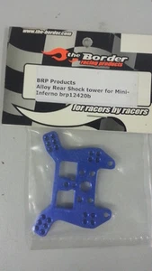 Blue Alum. Rear Shock Tower Kyosho Mini Inferno 12420 - Picture 1 of 2