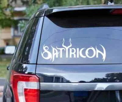 TORMENTOR Satyricon Logo Vinyl Sticker Decal Heavy Metal Band Black Car Darkthrone Mayhem