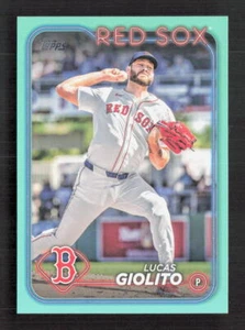 2024 Topps Update Lucas Giolito #US176 Fanatics Aqua Parallel - Picture 1 of 2