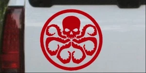 Hydra Logo Car or Truck Window Laptop Decal Sticker Red 8X8.0 - Picture 1 of 1