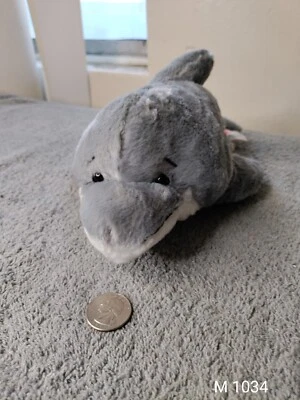 Ganz Webkinz Bottlenose Dolphin HM220 Plush stuffed animal  11" inc  - Image 1 of 4