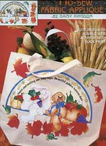 Daisy Kingdom AUTUMN DAYS Vintage Stoffapplikation ohne Nähen BX3 - Bild 1 von 2
