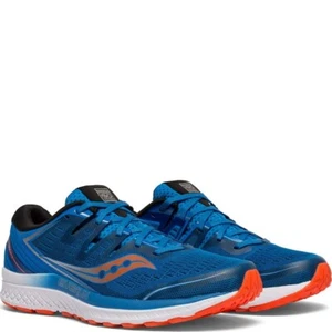 Zapato para correr Saucony Everun Guide ISO 2 para hombre - Color (azul/naranja) - Imagen 1 de 5