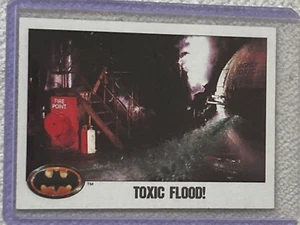 1989 Topps DC Batman Movie Trading Card #29 Toxic Flood NM - Bild 1 von 2