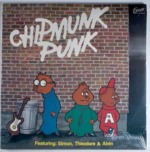 Chipmunks - Chipmunk Punk (1980) [SEALED] Vinyl LP • Alvin, Simon, Theodore - Picture 1 of 2