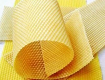 Natural Beeswax Sheets, 10" x 5.3" Candle Making Kit 25.5cm x13.5 cm - Image 1 of 4