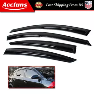 Smoke Window Visor Rain Guard Fit For 2008 2009 2010-2014 2015 2016 Chevy Cruze - Foto 1 di 5
