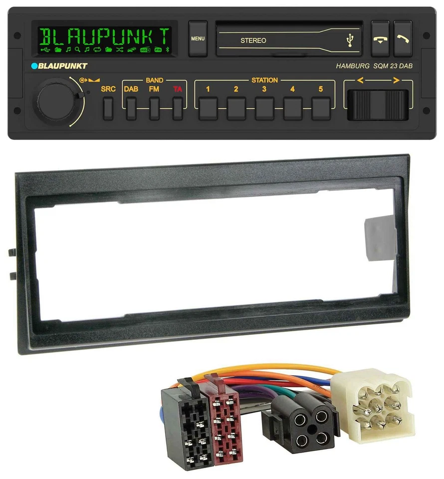 Blaupunkt USB DAB Bluetooth MP3 Autoradio für Volvo 740, 760 (1982-1992) - Bild 1 von 4