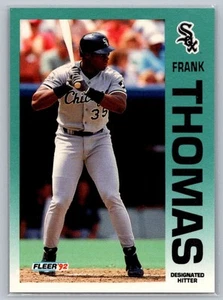 1992 Fleer Frank Thomas #100 - Picture 1 of 2