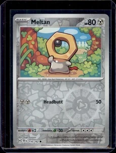 Meltan SV05: Fuerzas Temporales Pokémon 116/162 Holograma Inverso Casi Nuevo+ - Imagen 1 de 2