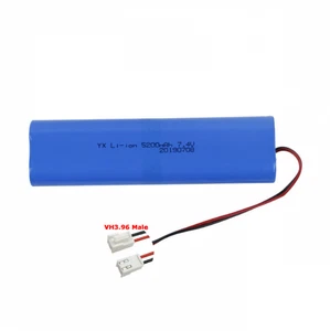 Batería 7.4V 5200Mah Gran Capacidad 2S2P Vh3.96 Luz Led Adecuado - Imagen 1 de 5