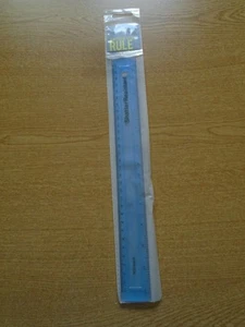 Ein brandneues blaues Lineal von WHSmith - versiegelt, nie benutzt - Schreibwaren - Bild 1 von 2