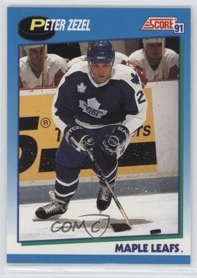 1991-92 Score Canadian Peter Zezel #489 - Image 1 of 2