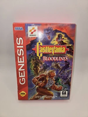 Castlevania Bloodlines for Sega Genesis Authentic, Includes Manual - Image 1 of 4