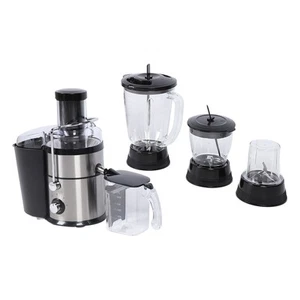 Juicer Machine 4 In 1 800W 3in Feed Chute Blender Pomace Juice Separator US - Picture 1 of 24