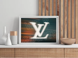 Louis Vuitton Blur 17"x11" Kunstdruck (F1 Vibes) - Bild 1 von 2